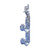 Caddy CAT64HPSFM3 Cat HP J-Hook Tree, Flange Mount, Single Sided, 4" (100 mm) dia, 3 Tier