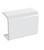 Panduit CF10WH-X White Surface Raceway Coupler, 10 Pack