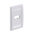 Panduit CFPE2IWY Mini-Com 2 Port Off-White Faceplate