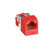 Panduit CJ5E88TRD Mini-Com UTP RJ45 Cat 5e TP-Style Jack Module, Red
