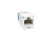 Panduit CJ6X88TGAW Mini-Com Cat6A Arctic White Jack Module