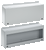 Hoffman LWC234616 Type 4 & 12 InLine Hinged-Window Door Inline Landscape Enclosure