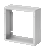 Hoffman A10104SU Type 1 Painted Screw-Cover Pull Box Extender