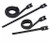 Panduit HLT2I-M0 Black 8" 1/2" Width Hook & Loop Cable Ties, 1000 Pack