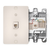 Leviton 40253-T Telephone Wall Phone Jack, 6P4C, Quick Connect, Light Almond