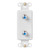 Leviton 40682-W Decora Insert, Two F-Connector Couplers, White