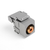 Leviton 40735-ROG RCA 110-Termination QuickPort Connector, Orange Barrel, Grey Housing