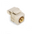 Leviton 40735-RYI RCA 110-Termination QuickPort Connector, Yellow Barrel, Ivory Housing