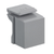 Leviton 41084-BG Blank QuickPort Insert, Gray (Pack of 10)