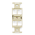Leviton 41087-QIP QuickPort Duplex Type 106 Insert, 4-Port, Ivory
