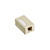 Leviton 41089-1IP Surface-Mount QuickPort Box, Plenum Rated, 1-Port, Ivory