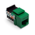 Leviton 41108-RV5 Cat 5 QuickPort Jack, Green
