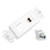 Leviton 41658-W Decora Telephone and Video Insert Kit