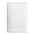 Leviton 47605-21E 21" Structured Media Enclosure, Metal, White