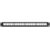 Leviton 49355-H24 1RU 24-Port Flat QuickPort Patch Panel, Black