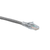 Leviton 5D460-10S eXtreme Cat 5e SlimLine Boot Patch Cord, 10 ft, Gray