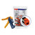 Leviton 5G108-JO5 150 GigaMax Cat 5e QuickPort Jacks, Bulk QuickPack, Orange, Kitted with JackRapid Tool