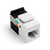 Leviton 5G108-RW5 GigaMax Cat 5e QuickPort Jack, White