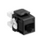 Leviton 5G110-RE5 eXtreme Cat 5e QuickPort Jack, Black