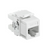 Leviton 5G110-RW5 eXtreme Cat 5e QuickPort Jack, White