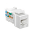 Leviton 61HOM-RW6 HOME 6 Snap-In Jack, T568A/B Wiring, White