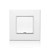 Leviton CKDBK-10W DLV Color Change Kit, IEC BS, 1 Button, Color: White