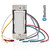 Leviton DD710-BDZ Decora Digital Dimmer for 0-10V Power Supplies, 950VA/1350VA Fluorescent, 10A LED, 120/277VAC