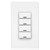 Leviton DLDNK-4W Keypad Room Controller, 4 Button, Lumina RF