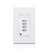 Leviton LVS-4W Low Voltage Pushbutton Station, 4 Button-On/Off, 1 Gang, White