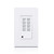 Leviton LVS-8W Low Voltage Pushbutton Station, 8 Button-On/Off, 1 Gang, White
