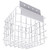 Leviton OSFCG-W Protective Cage for High Bay Sensors, White