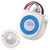 Leviton OSFHU-CTW Occupancy Sensor, Fixture Mount, PIR, High Bay, 2 Interchangeable Lenses and Aisle Mask, Cold Storage Model, White