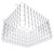 Leviton OSWCG-P0W Protective Cage for Ceiling Mount/Wall Mount Sensors, White