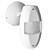 Leviton OSWHB-RIW Occupancy Sensor, Low Voltage, PIR, Wall Mount, Aisle, High Bay, Up to 55' Coverage, Isolated Relay, True White