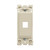 Leviton RE640-NS1 1-Port Renu Insert, Navajo Sand