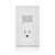 Leviton T6525-W Combination Decora Tamper-Resistant Receptacle
