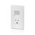 Leviton T6525-W Combination Decora Tamper-Resistant Receptacle