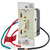 Leviton TSM10-1LT Universal Dimmable LED, CFL, MLV, Incandescent and Halogen Toggle-Slide Dimmer
