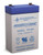 Power Sonic PS-628 F1 6V 2.9Ah General Purpose VRLA Battery