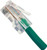 Vertical Cable 093-725/7GR 7Ft Green Non-Booted Cat5E Patch Cord