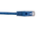 Vertical Cable 092-679/100BL Cat5E 100Ft Blue Booted Patch Cord