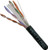 Vertical Cable 060-487/BK Cat6 550MHz 23AWG UTP 4 Pair Solid 1000Ft Black