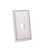 Vertical Cable 304-J2652/1P/S 1-Port Stainless Steel Keystone Wall Plate