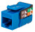 Vertical Cable 351-V2614/BL Blue Cat5E Data Grade Keystone Jack