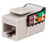 Vertical Cable 351-V2616/GY Gray Cat5E Data Grade Keystone Jack