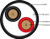 Vertical Cable 209-2324/BK High Strand Audio Cable 12AWG 2 Conductor Stranded (65 Strand) PVC Jacket 500Ft Pull Box Wire Black