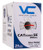 Vertical Cable 151-108/RD Category-5E, 24AWG, UTP, 8C Solid Bare Copper, 350MHz, Riser Rated, PVC Jacket, Red, 1000ft. Pull Box