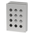 Hoffman E12PBSS6 Type 4X Stainless Steel 30.5-mm Pushbutton Enclosure