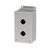 Hoffman E2PBGSS Type 4X Stainless Steel 22.5-mm Pushbutton Enclosure