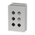 Hoffman E6PBSS6 Type 4X Stainless Steel 30.5-mm Pushbutton Enclosure